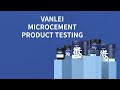 Vanlei microcement multiple tests