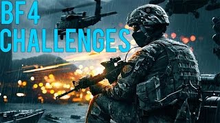 BF4 Dragon's Teeth DLC All Weapons and Equipment Challenges (Xbox One)