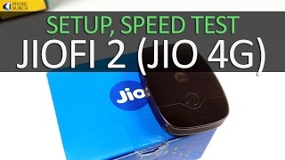 JioFi 2 Personal Router (Jio 4G) - Unboxing, Setup, Password Change, Speed Test