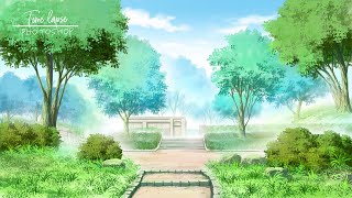 【タイムラプス】白飛ばしの背景（横浜元町近くの公園）【生放送アーカイブ】