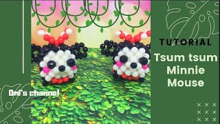 Tutorial Monte/Mote/mute tsum-tsum Minnie Mouse  || Keychain