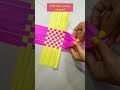 diy paper weaving basket easy paper basket papercraft paperbasket viral