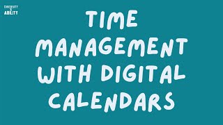 Time Management with Digital Calendars