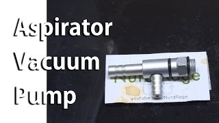 Lab Equipment: Aspirator Vacuum Pump