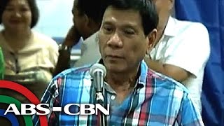 May plataporma, pero 'hindi tatakbo' sa 2016 si Duterte