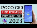 POCO C50 FRP Bypass  Android 12 New Trick unlock google account lock without Pc new security No APK