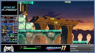 Mega Man 11 any% newcomer - 32:50