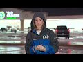 dfw ice storm road conditions thawing in north texas