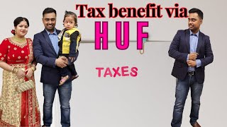 Pay half tax using HUF Account || Reduce Tax liability via Hindu Undivided Family Account