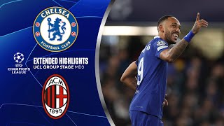 Chelsea vs. AC Milan: Extended Highlights | UCL Group Stage MD 3 | CBS Sports Golazo