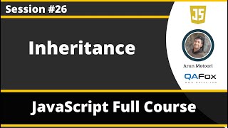 Inheritance in JavaScript (JavaScript for Beginners - Part 26)
