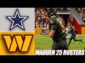 Jayden Daniels l Cowboys vs Commanders l 2024 Schedule (Madden 25 Rosters) l PS5 Simulation