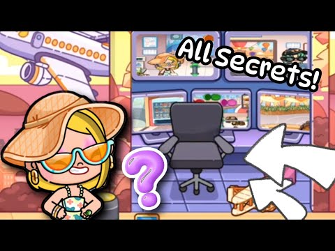 ALL THE SECRETS OF THE AIRPORT NEW location clues in Avatar World!
