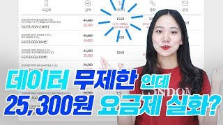 데이터 무제한을 월 2만원 대에 사용하는 개꿀팁! 사람들이 잘 모르는 요금제 알려드려요 ㄷㄷ [GS25 요금제 리뷰 \u0026 추천]