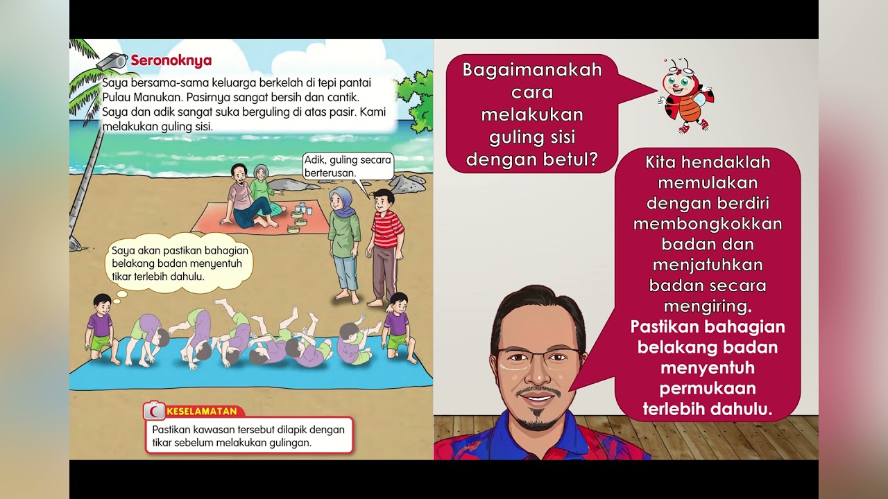 PENDIDIKAN JASMANI TAHUN 2 UNIT 4: SERONOKNYA - YouTube