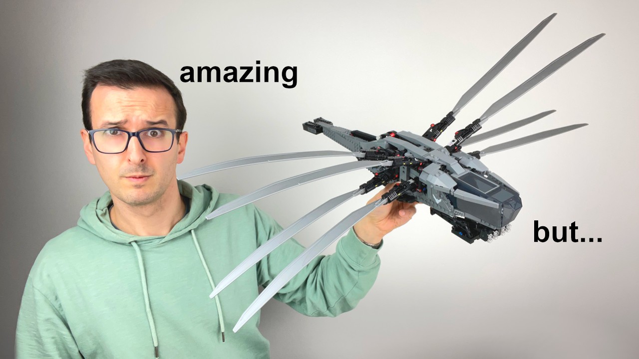 Lego Dune Ornithopter Review Brick Finds Flips