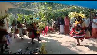 കണ്ണേക്കാവ് പൂരം കാളിക്ക് അപകടം പറ്റി #pooram #malayalam #village