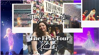 Taylor Swift ERAS TOUR Vlog | Front Row in Diamond Standing – It’s Been a Long Time Coming 🎤✨🦋