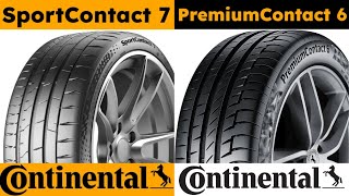 Continental SportContact 7 vs Continental PremiumContact 6