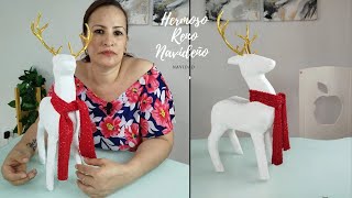 COMO HACER UN RENO NAVIDEÑO 🎄