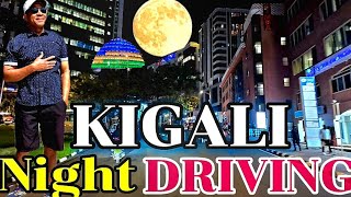 🇷🇼 Night DRIVING In Kigali