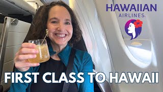 The Best Way To Fly To Hawaii? Hawaiian Airlines A330 First Class Review