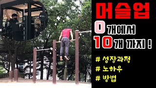 머슬업 드디어 성공 했습니다 ! 머슬업 0개에서 10개 까지 도달하는데 있었던 경험과 노하우 전수 ! 머슬업 하는 방법 ! muscle up !