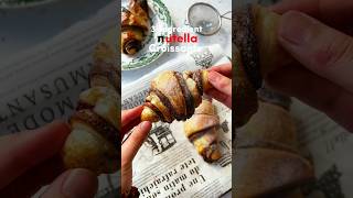 Nutella Croissants|Baking Mania|