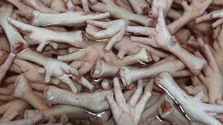 밀려드는 주문에 닭발 만들다 어깨 수술까지  하신 20년 차 닭발 어머님 How to Make Korean Food Dak Bal, Chicken Feet