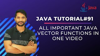 Vector Functions in Java | In Hindi