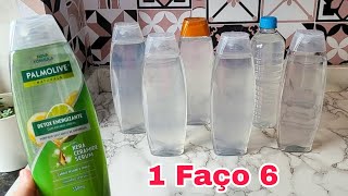 1 Shampoo do Mercado Transformei  Para 6 Shampoo Caseiro