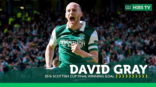 David Gray's 2016 Scottish Cup Final Winning Goal | Hibernian FC