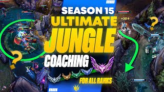 How To ACTUALLY Climb To Master In 3 Hours With ANY Jungler! (Coaching For Each Rank In Season 15)