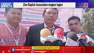 : Zion Baptish Association ningkan Ingkoi ra pho Silver Jubilee katalon pon.