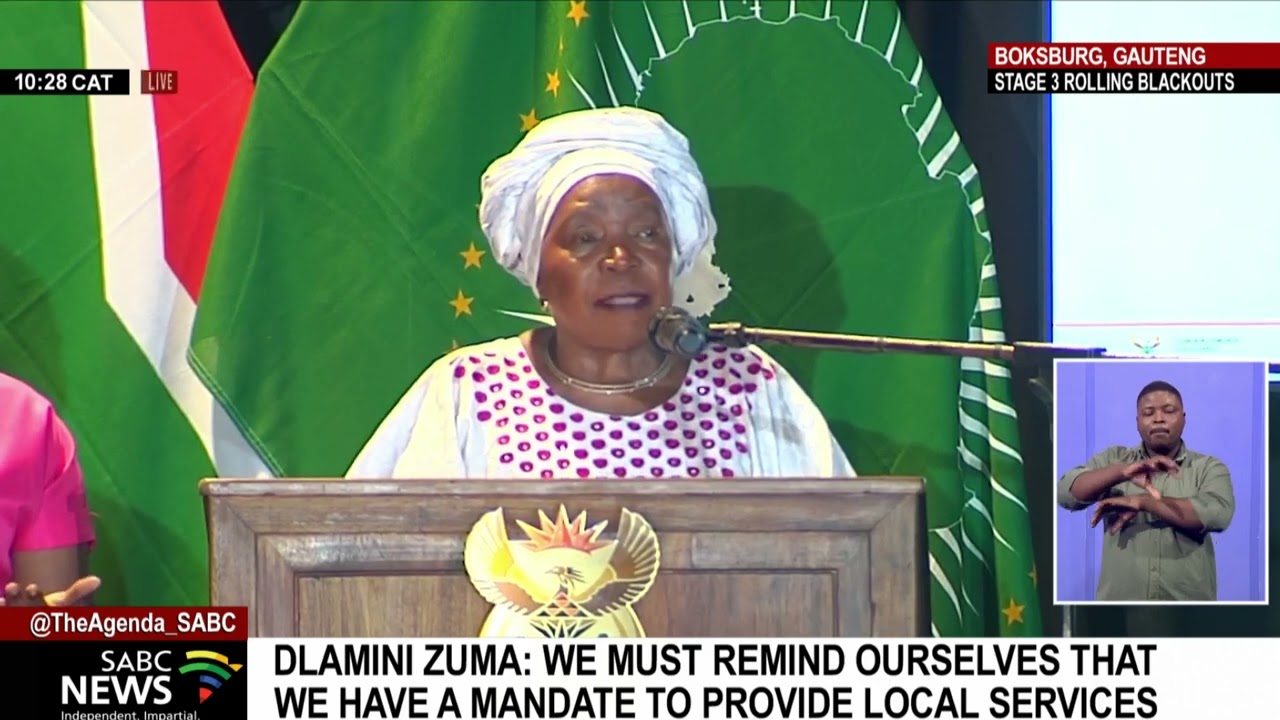 Local Government Summit | COGTA Minister Dr Nkosazana Dlamini-Zuma's ...