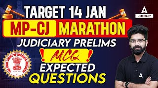 MP Judiciary Exam 2024 | MPCJ Prelims | Marathon Class | Most Important MCQs | Amit Anand Sir