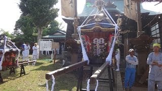 平成２６年（皇紀2674）１/２　茅ヶ崎市香川　諏訪神社例大祭　発輿・渡御