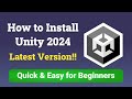 How to Install Unity 6 in 2024 | Beginner's Guide | Latest Version Unity 6 & Visual Studio