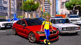 ОПЕРСКАЯ ЕЗДА В GTA 5 - ОБЗОР НА МОЙ АВТОПАРК! BMW M5 F10, ВАЗ 2107 И ДРУГИЕ! 🌊ВОТЕР