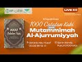 #NgajiKitab | 1000 Catatan Kaki atas Mutammimah Al Ajurrumiyyah | Pelajaran 28