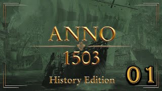 ANNO 1503 HISTORY - The Hardest to Rule them All Ep. 1 || RTS Medieval Strategy Sandbox 2020