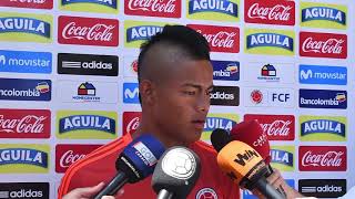 Luis Sandoval Delantero Selección Colombia Sub-20