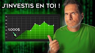 J'investis en toi ! Je place 1000$ en Live