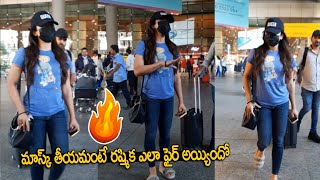 Rashmika Back From Chennai  | Rashmika Latest Video | Life Andhra Tv