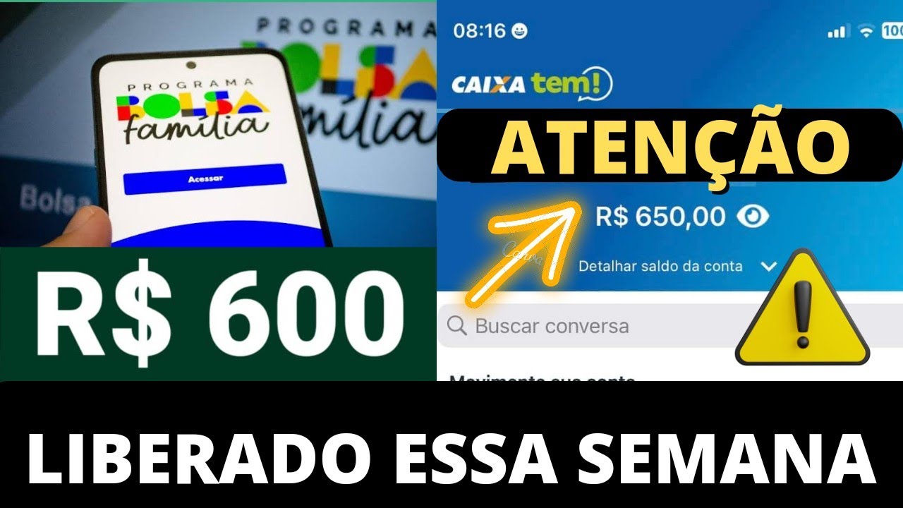 ⚠️ BOLSA FAMÍLIA LIBERA ESSA SEMANA PAGAMENTO NIS 7 8 9 0 E DESBLOQUEIO ...