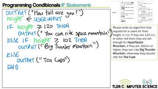 2 GCSE AQA Pseudocode Programming Selection