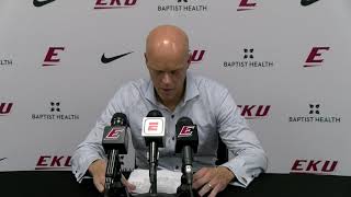 EKU Men's Basketball Postgame Press Conference (A.W. Hamilton, Jan. 25, 2025)