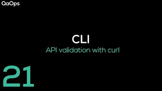CLI | API validation with curl