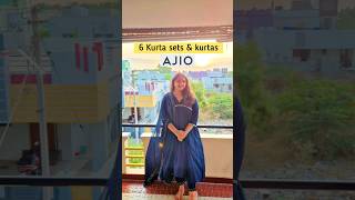 6 kurta \u0026 kurta sets from Ajio✅❤️❤️#trending #aliacutkurti #naira #ajio #meesho