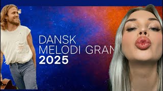 REACTION| DENMARK “DANSK MELODI GRAND PRIX 2025”FULL SONG REACTION / EUROVISION 2025